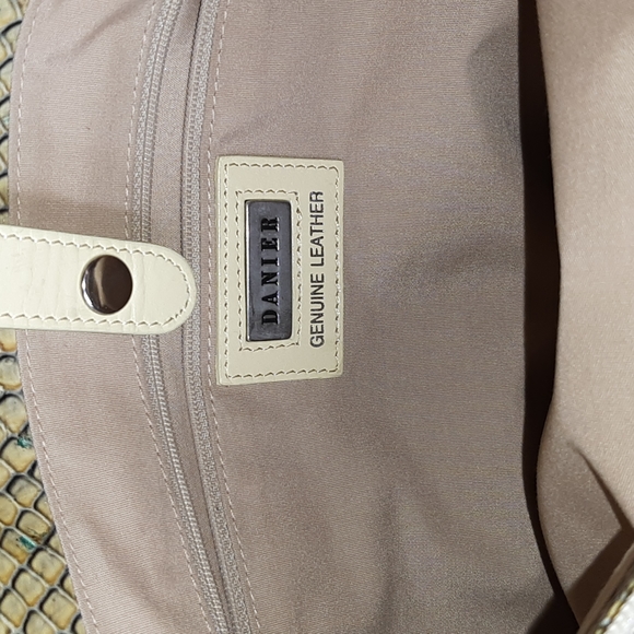 Vintage Danier Leather crocodile bag - Picture 2 of 6